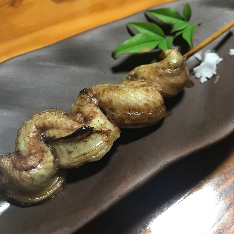 鰻の白焼き(山の茶屋)