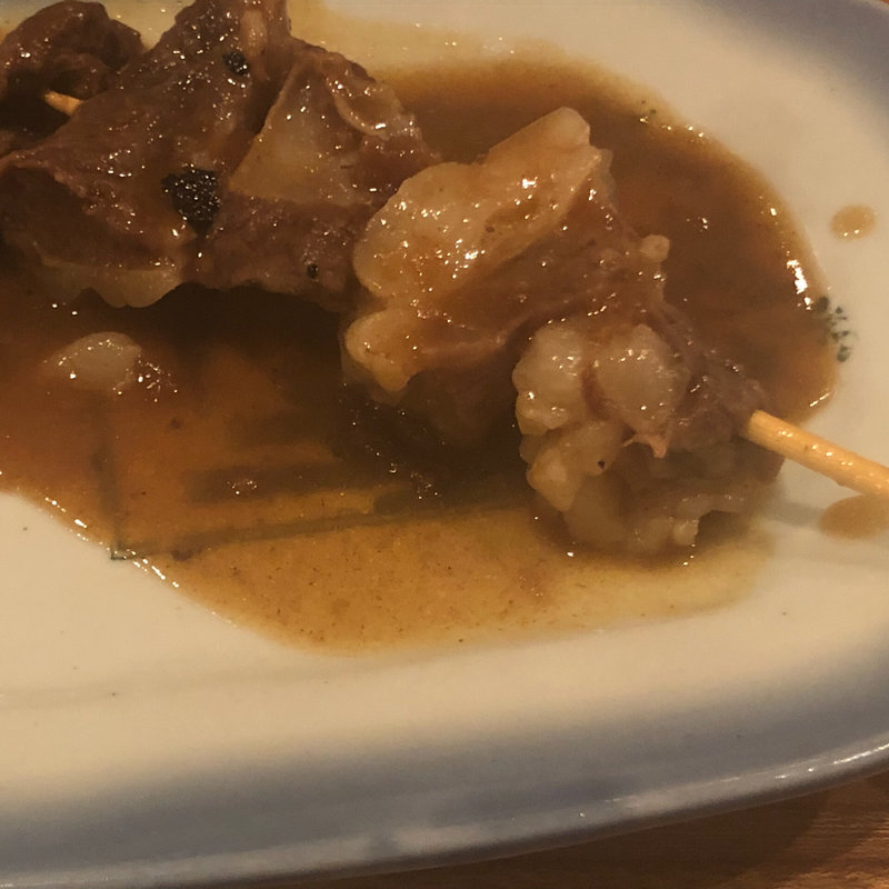 牛すじカレー串(ヌンチャク )