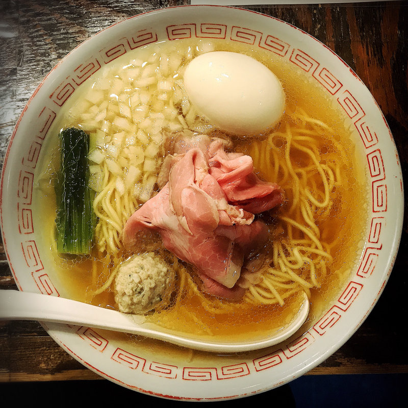 味玉煮干しラーメン(らぁめん小池)