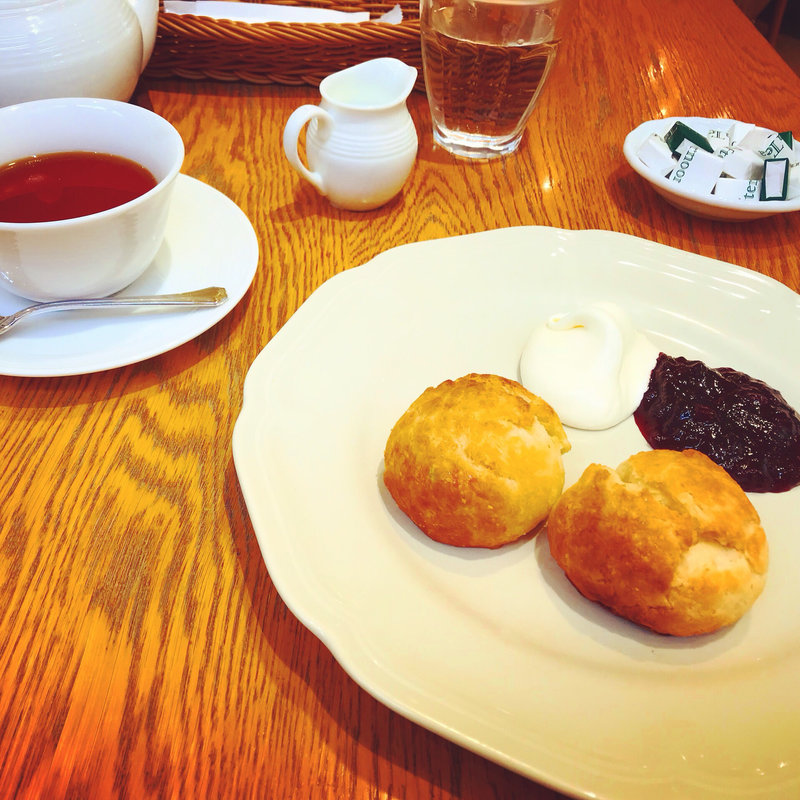 クリームティーセット(アフタヌーンティー・ティールーム 京王百貨店新宿店)