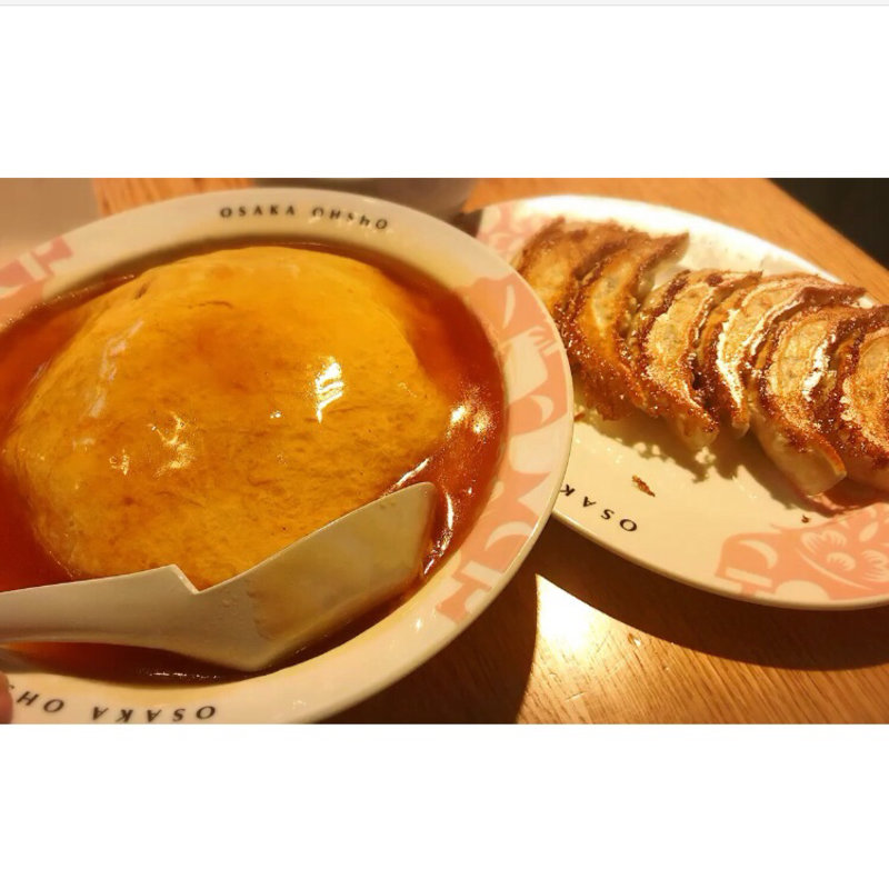 ふわとろ天津飯(大阪王将 品川店 )