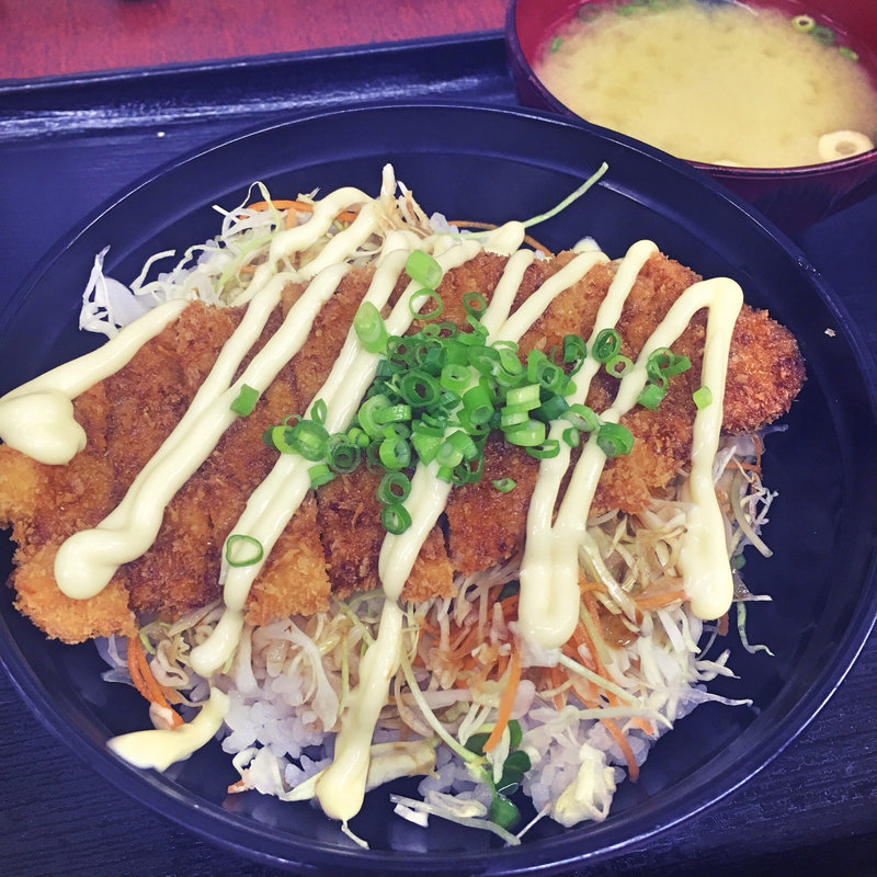 ソースカツ丼定食(みそ汁付)(一やのごはん春吉店)