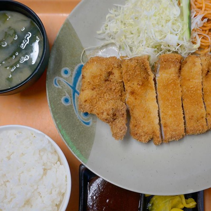 ビックとんかつ定食(とすのとんかつきむら 本店)