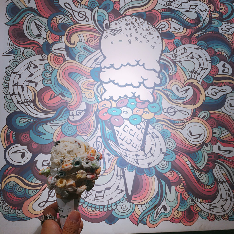 Almond Coconut Bar Ice Cream Single Scoop(Emack & Bolio's)