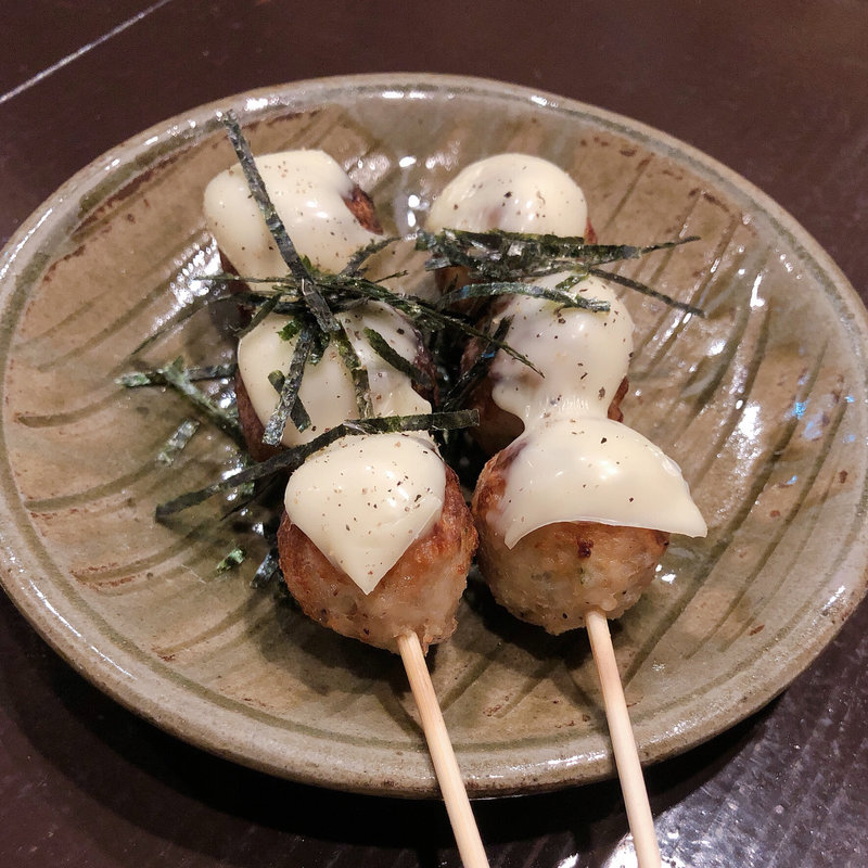 つくねチーズ(一兵衛炭火やきとり)