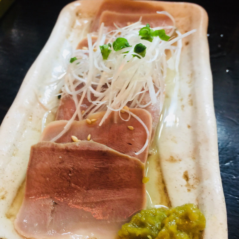 タン柔らか煮(もつ焼 煮込み ヤリキ 上野総本店)