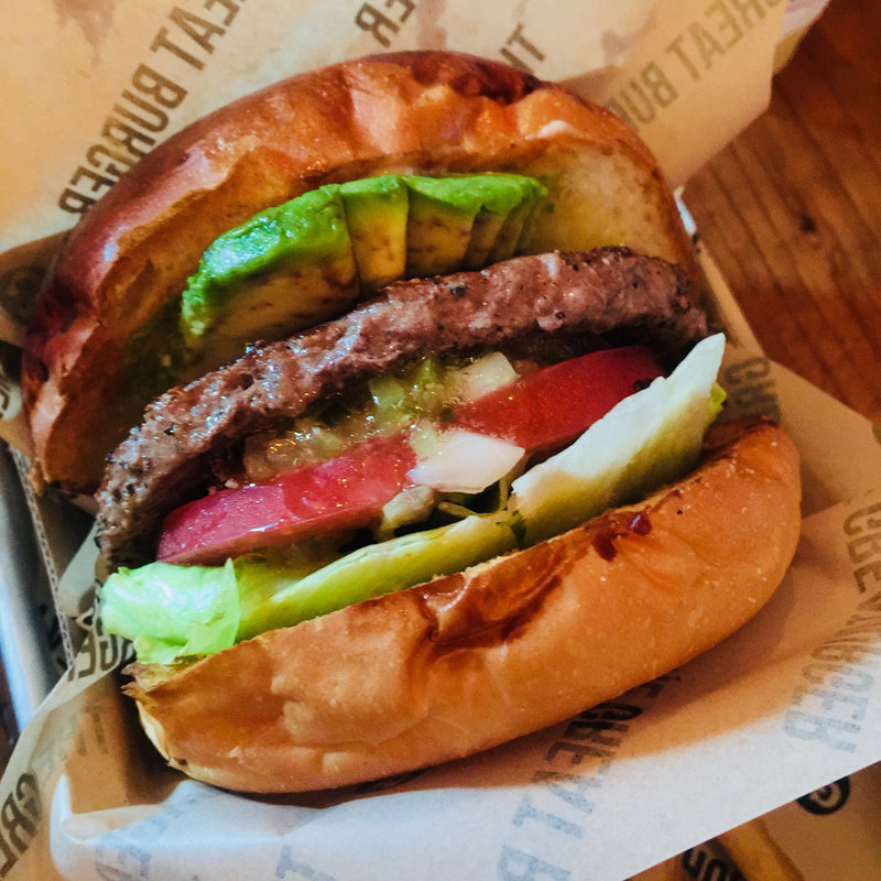 アボカドバーガー(ザ グレートバーガー スタンド)