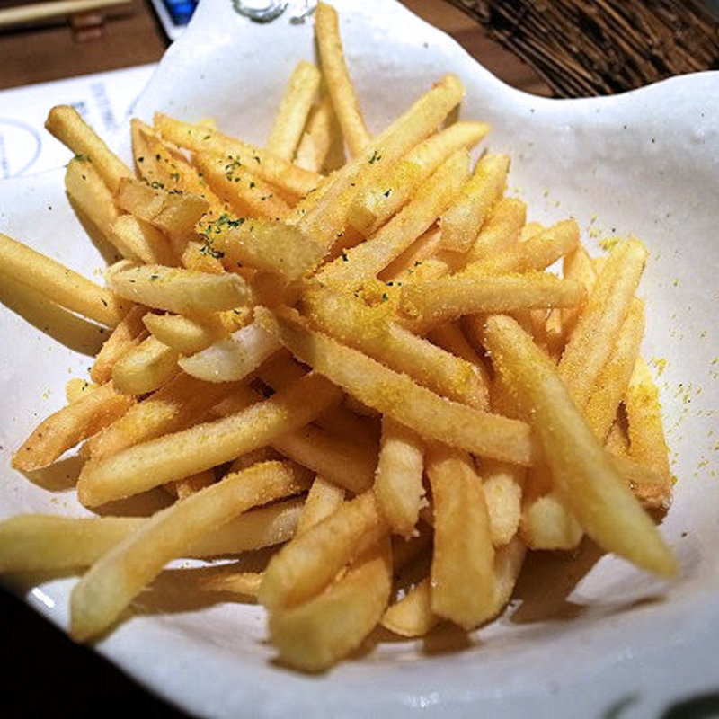 唐墨フライドポテト(つくね侍 さかのうえ)