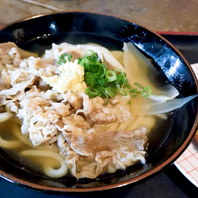 肉うどん(ヨコクラうどん )