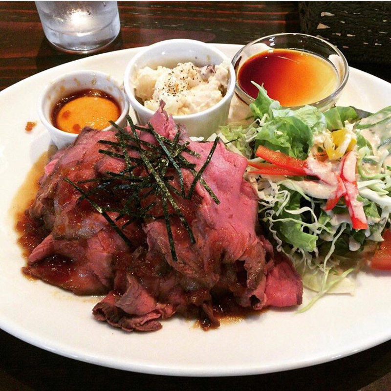 ローストビーフランチ(ガルル珈琲)