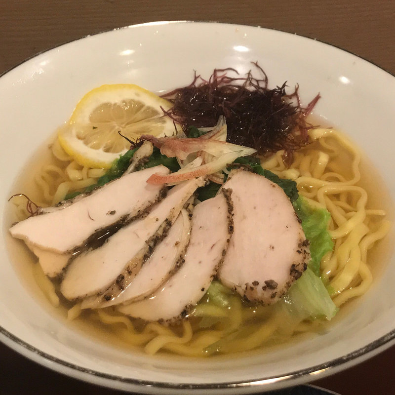 夜食麺(按田餃子 代々木上原店)