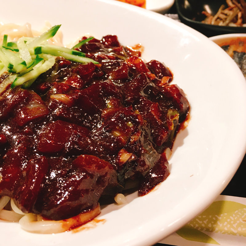 ジャージャー麺(長寿韓酒房　銀座)