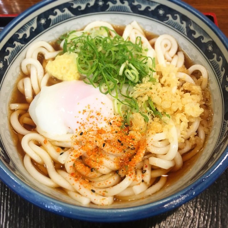 温玉ぶっかけうどん（冷）(麦の城 )