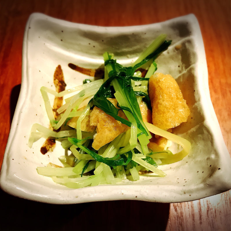 お通し(沖縄酒場みんさぁ)