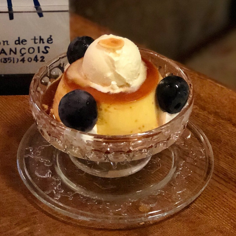 プリンアラモード(フランソア喫茶室 （Salon de the FRANCOIS）)