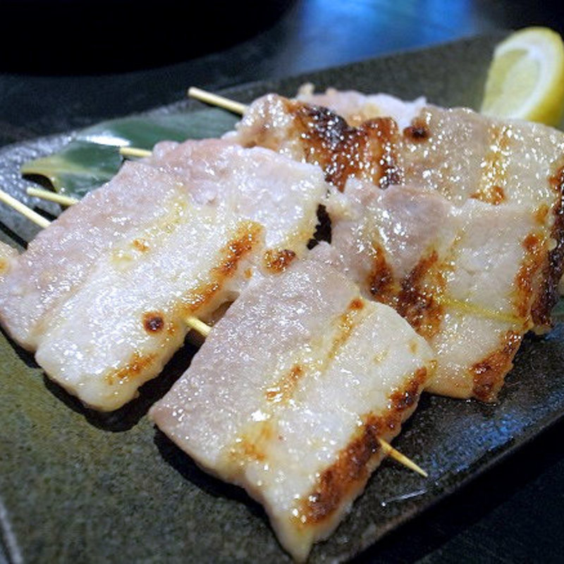 豚バラのさごはち漬け焼き(酒舗たのかん)