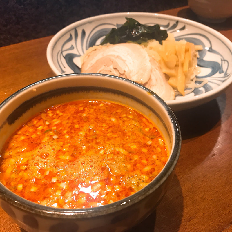 坦々つけめん(亜寿加)