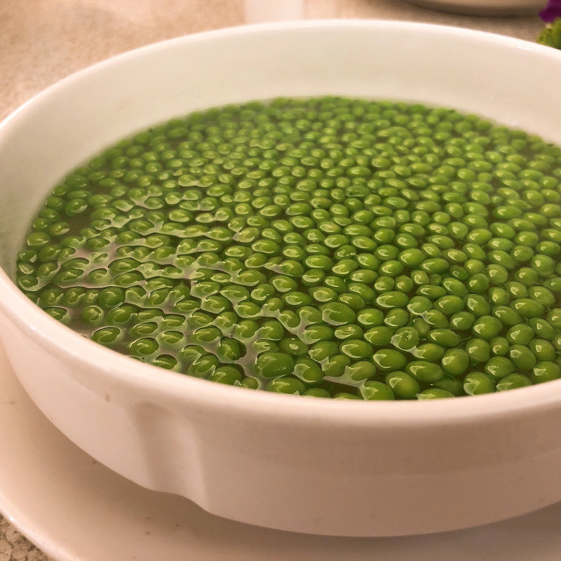 鶏油碗豆（特製グリーンピーススープ）(人和園雲南菜)