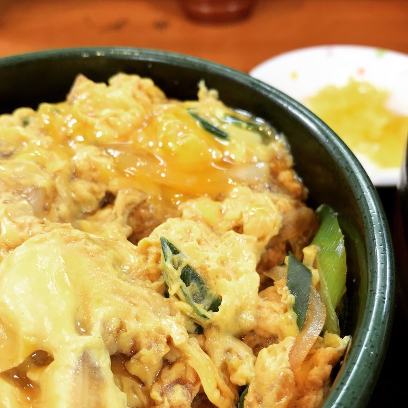 かつ丼定食(若菜そば 阪急茶屋町口店)