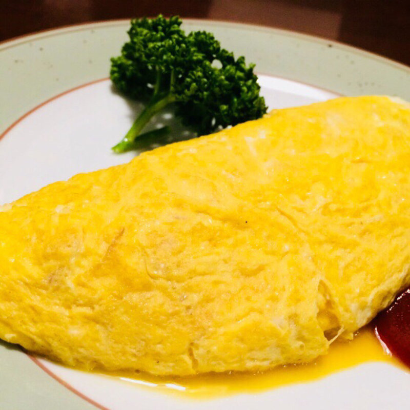 オムレツ(洋食 津久志亭)