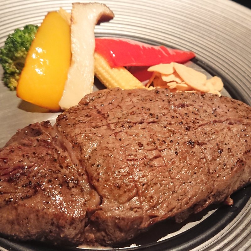 鹿児島黒牛ヒレステーキ(華蓮 大阪心斎橋店)