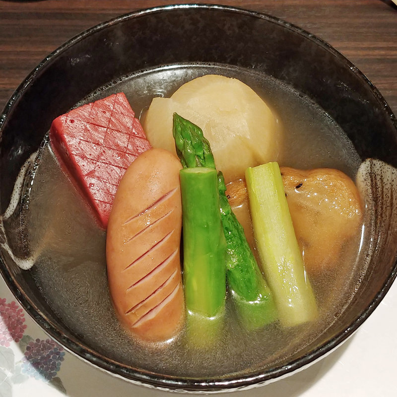 おでん盛り合わせ五種(将軍のおでん)