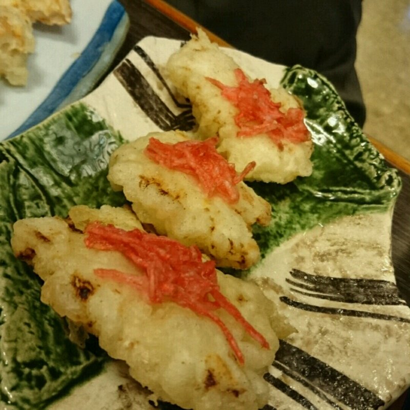 紅かしわ天(手打ちうどん 味噌煮込みうどん みのや)