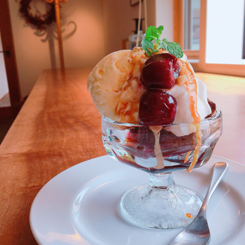 季節のトライフル(らくかふぇ )