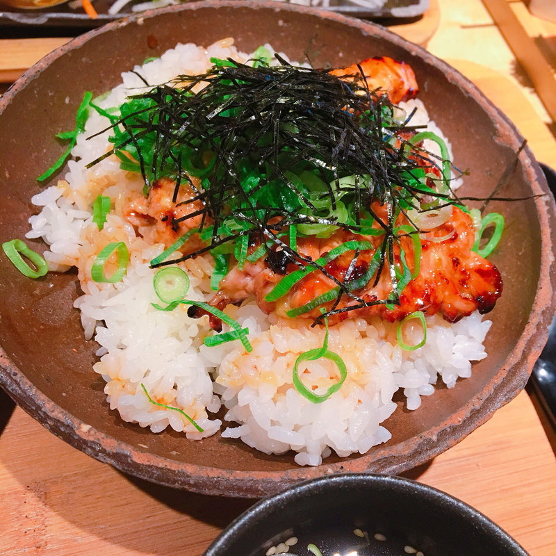 やきとり丼ランチ(地鶏家心)