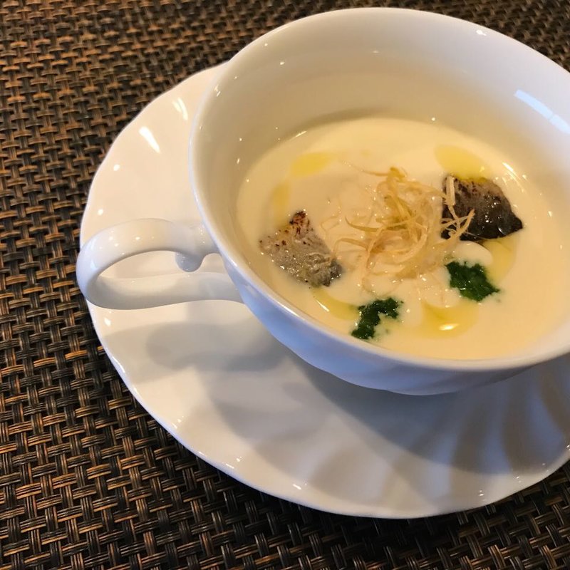 ポワローとジャガイモのビシソワーズ(素福 （ソウフク）)