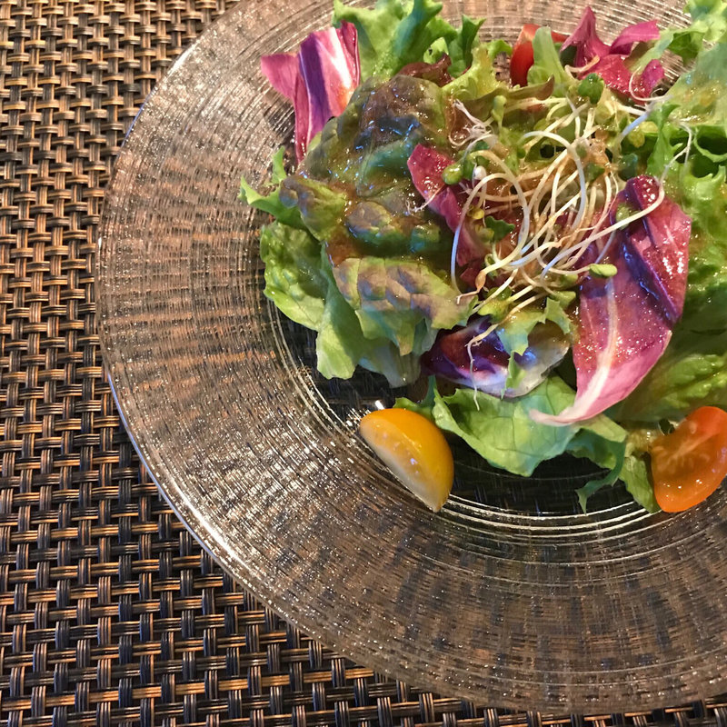 自家製ドレッシングのサラダ(素福 （ソウフク）)