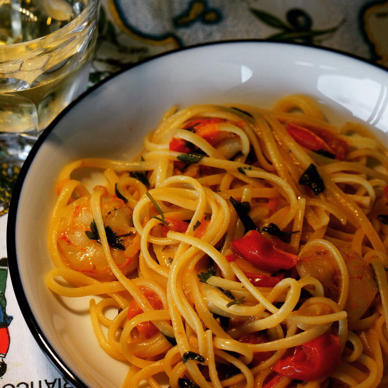 生クリームを使わないカルボナーラ(プライベートレストラン ベリッシモ)