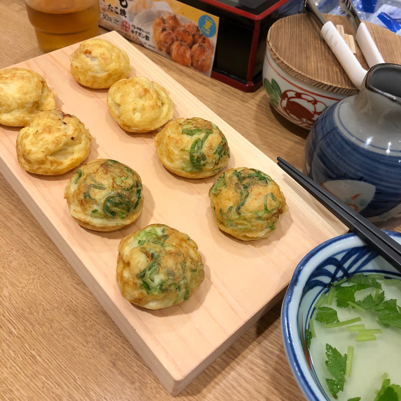 明石焼き（はーふあんどはーふ）(たこ家道頓堀くくるアピタ稲沢店)