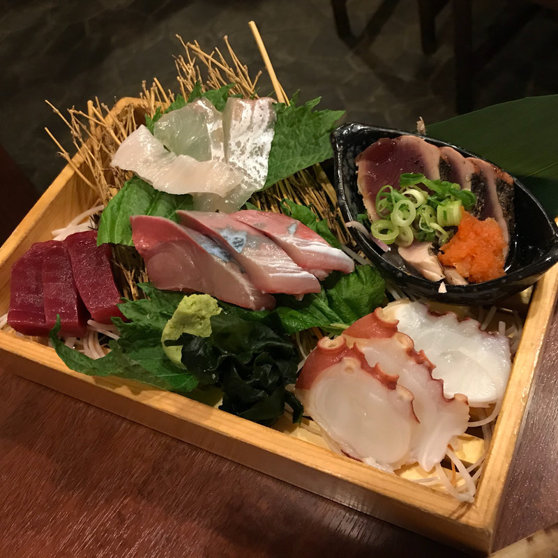 おつくり5種盛り(茄子美)