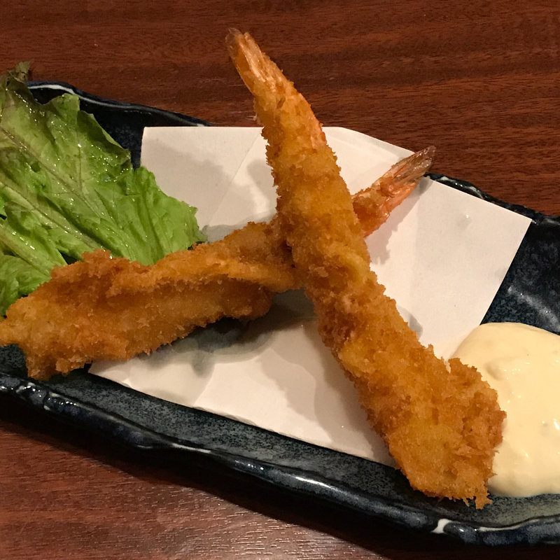 大エビフライ(茄子美)