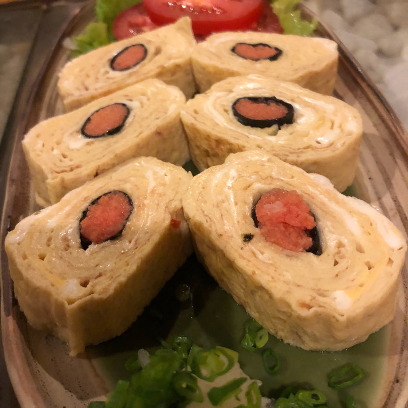 だし巻き玉子明太子(個室旬彩炙りあん)