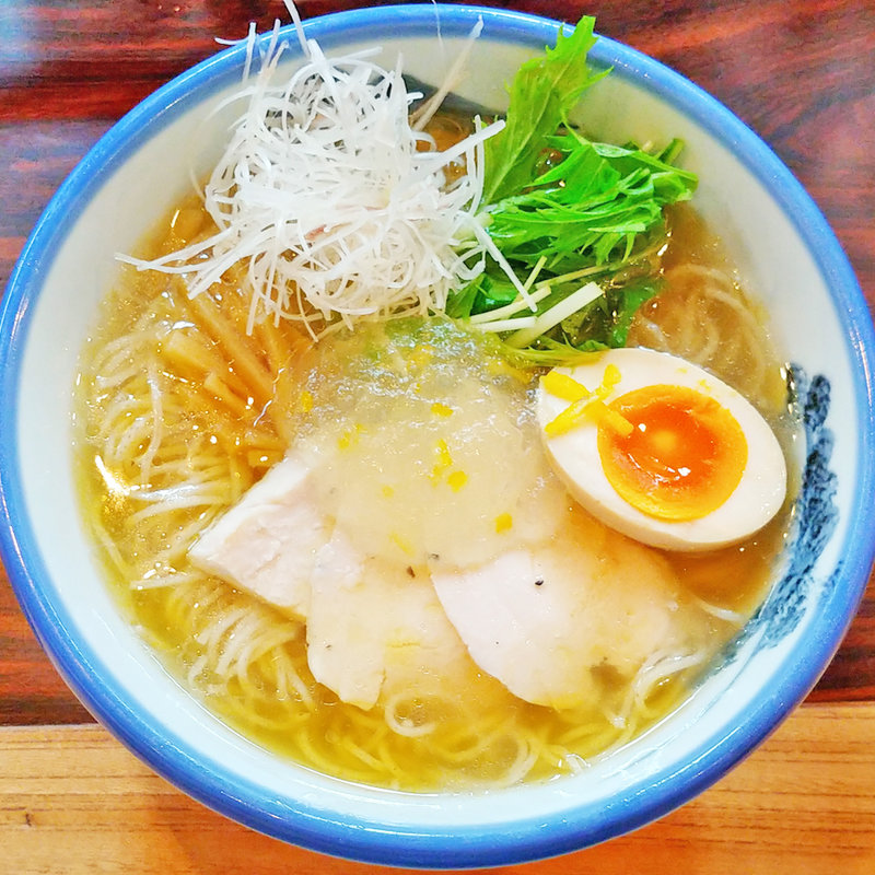 冷やし柚子塩麺（夏季限定）(AFURI 六本木交差点)