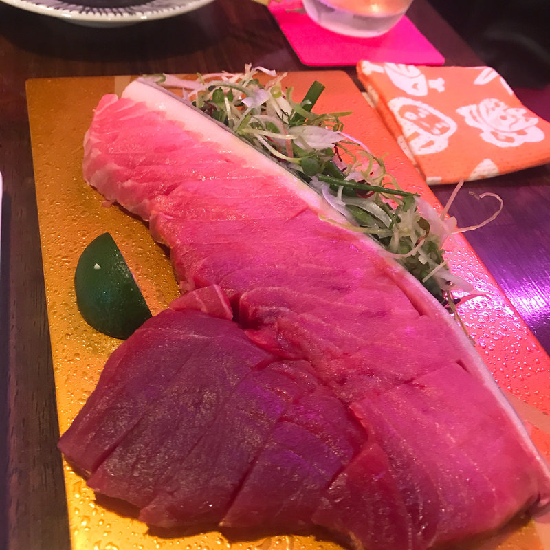 マグロの刺身(インスタマグロ)