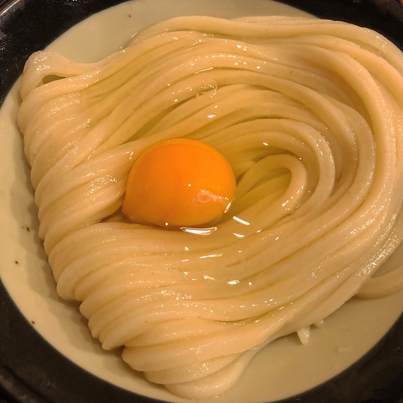 月見うどん(丸香)