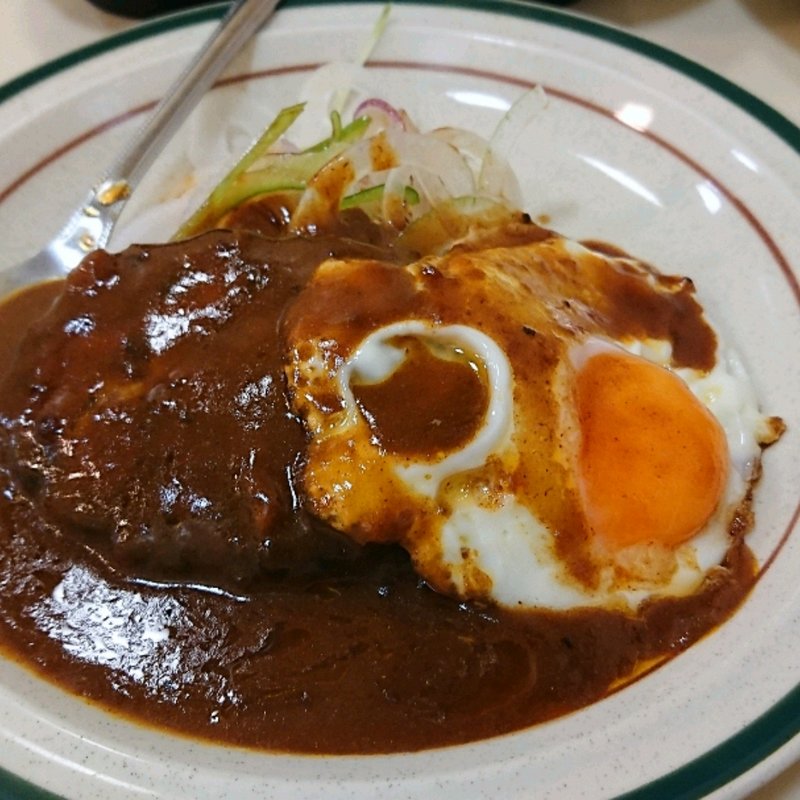 ハンバーグステーキセット(藤かつ （ふじかつ）)