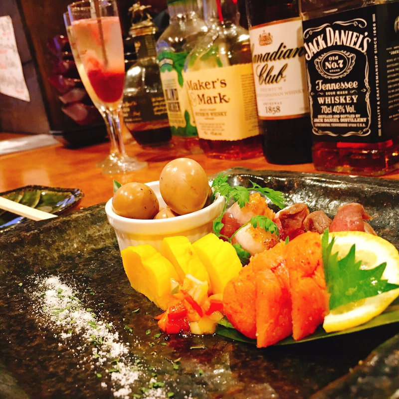 前菜盛り合わせ(肉の寿司×焼鳥 okitaya)