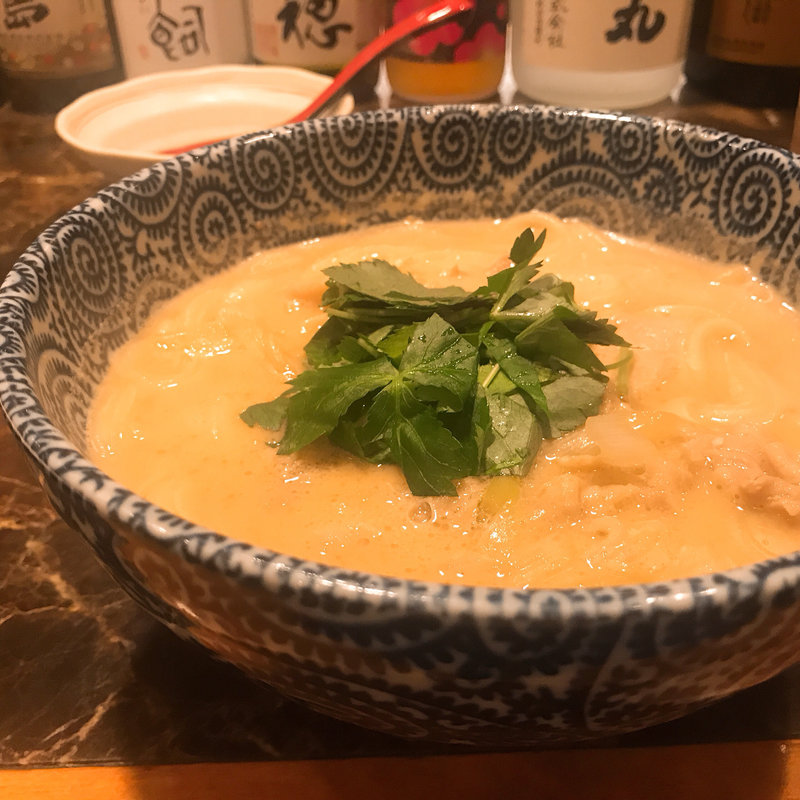 ごま風味うどん(籠や)