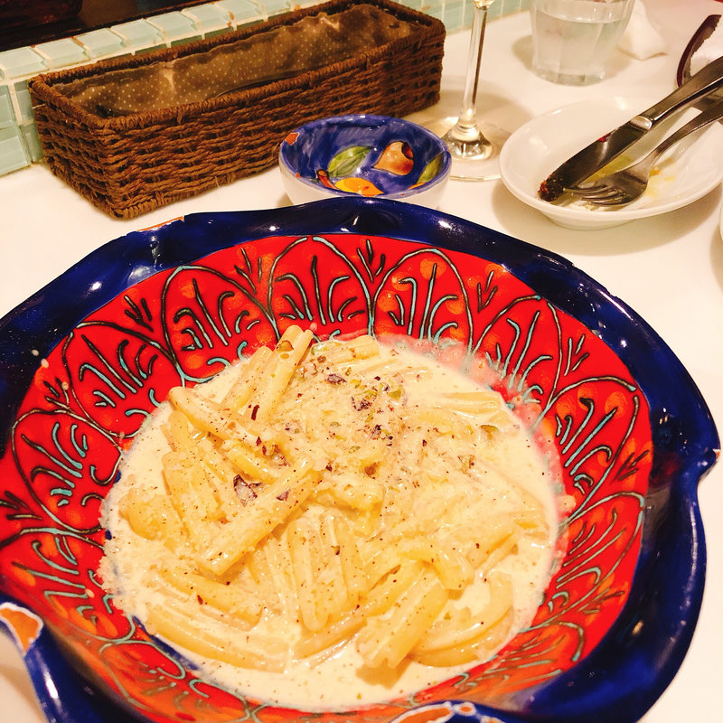 ピスタチオのパスタ(Trattoria nico)