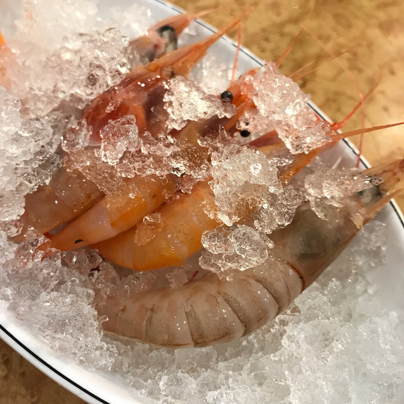 甘エビ(鵝肉城活海鮮)