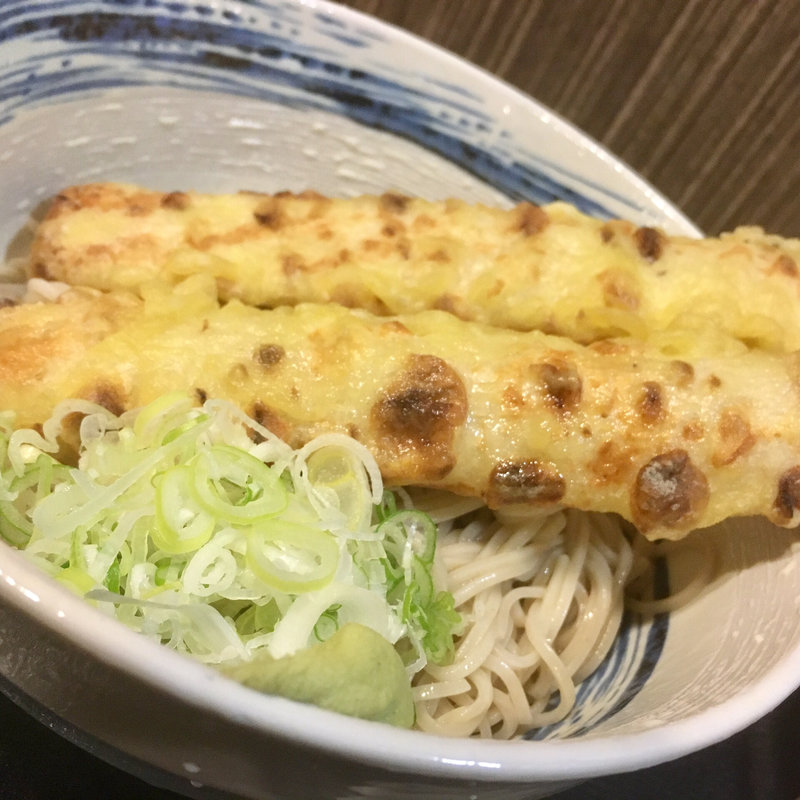 ちくわ冷天そば(そば処 はまなす)