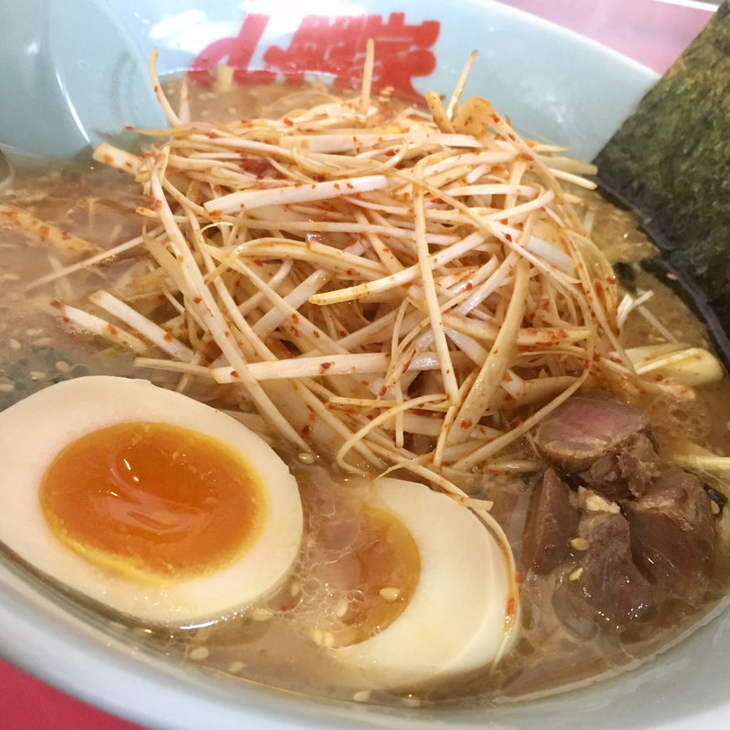 味噌ピリ辛ネギラーメン(ラーメン山岡家 狸小路4丁目店)