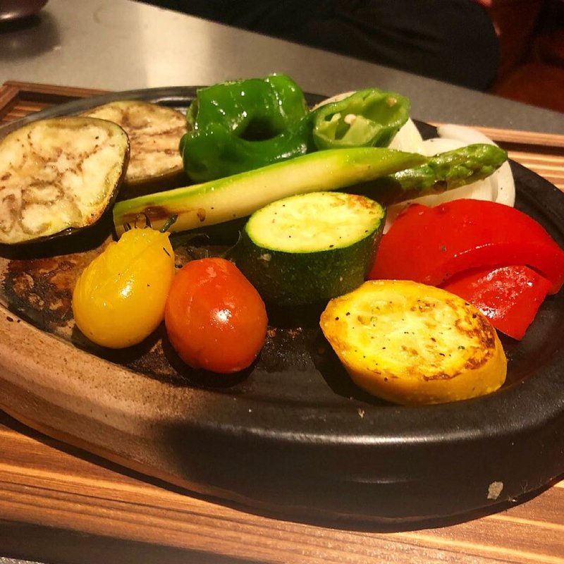 色々野菜のグリル(棲家 三条)