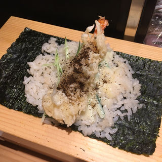 海老天巻き(和食と立喰い寿司 ナチュラ)