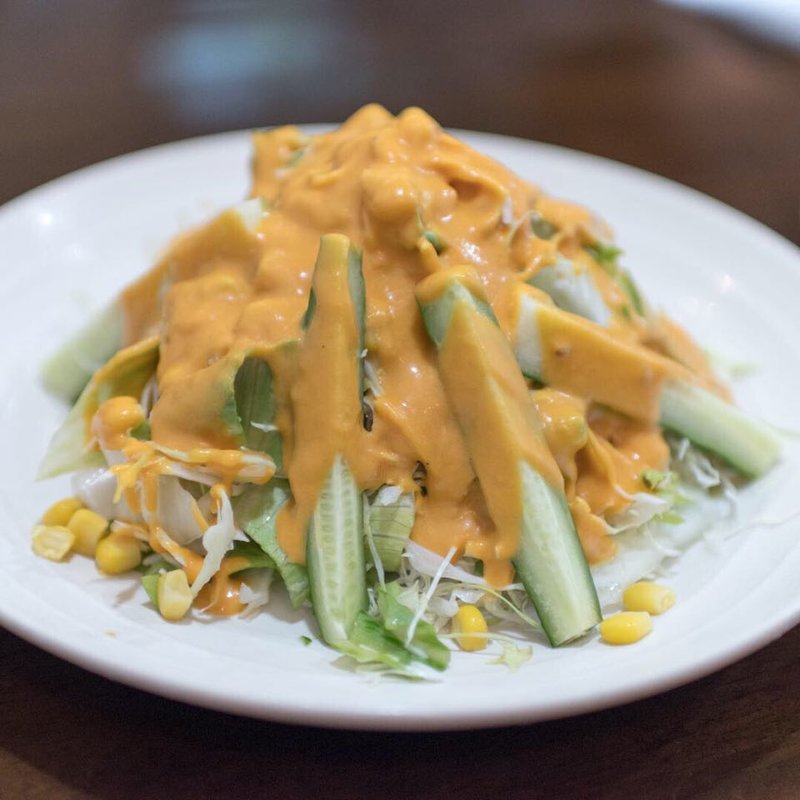 サラダ(ネパールレストラン スバス)