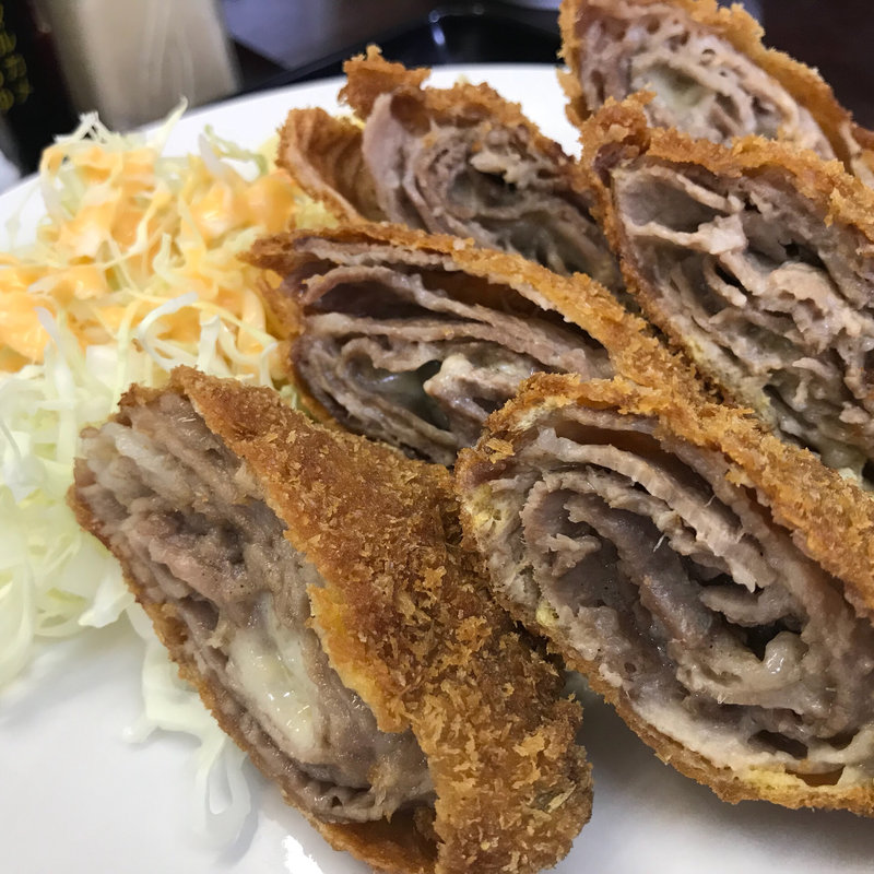 チーズカツ定食(どさん子 山鹿店 )